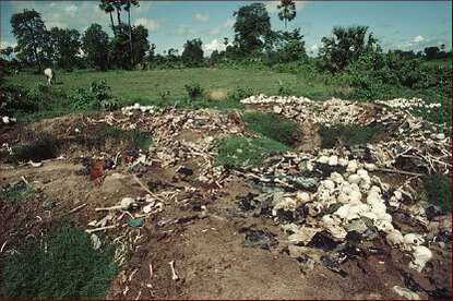 Pol Pot's victims mass grave